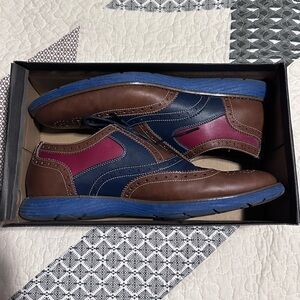 Men’s colorful wingtips size 12. Worn once.